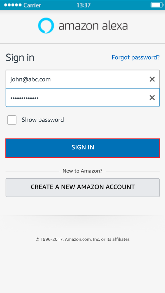 do i need an amazon account to use alexa