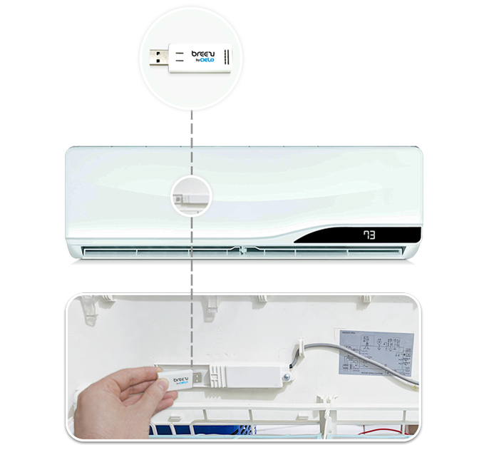 Cielo-Breezi-Smart Wi-Fi Air Conditioner-Controller