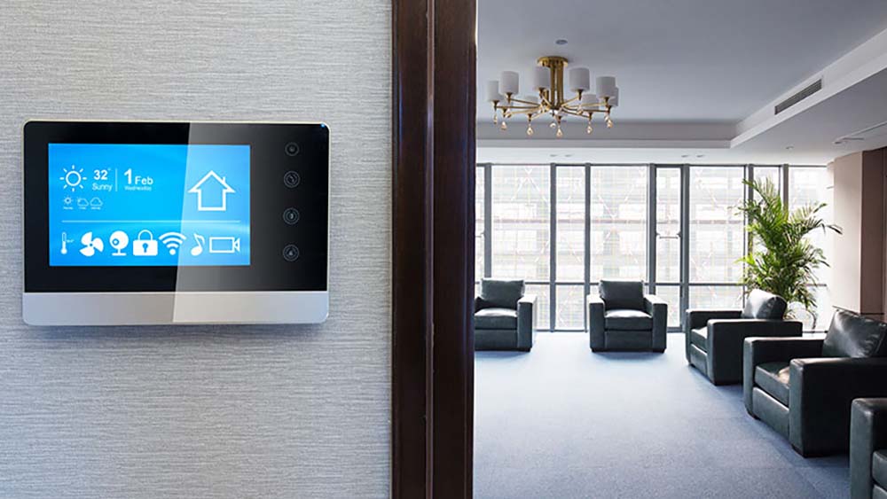 Smart home climate control thermostat