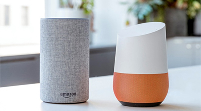 Amazon Alexa and Google Home