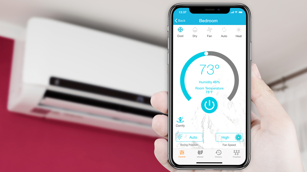 Smart thermostats for mini splits for automated cooling