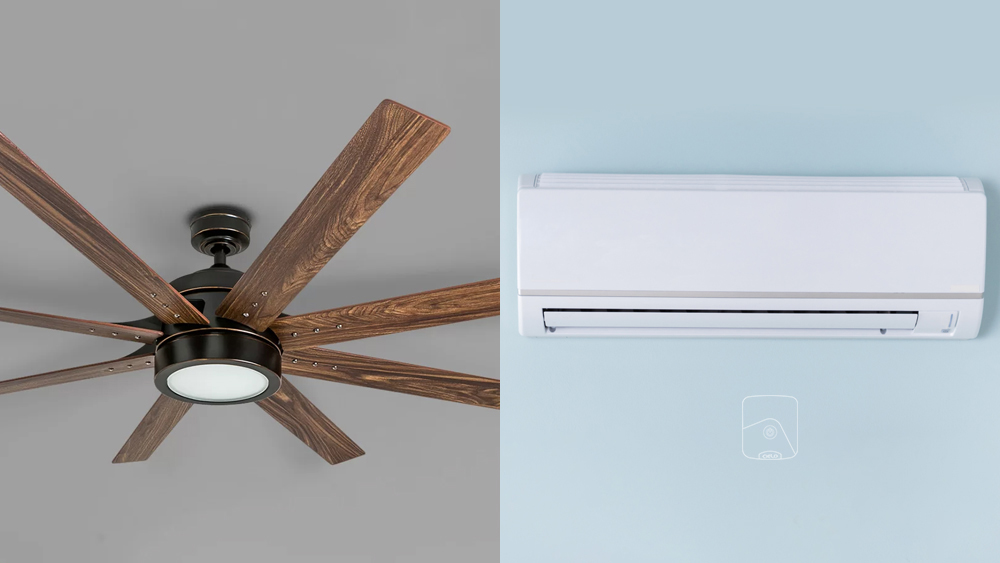 Ceiling fans vs air conditioners: Which is more cost-effective and energy-efficient in the long run?