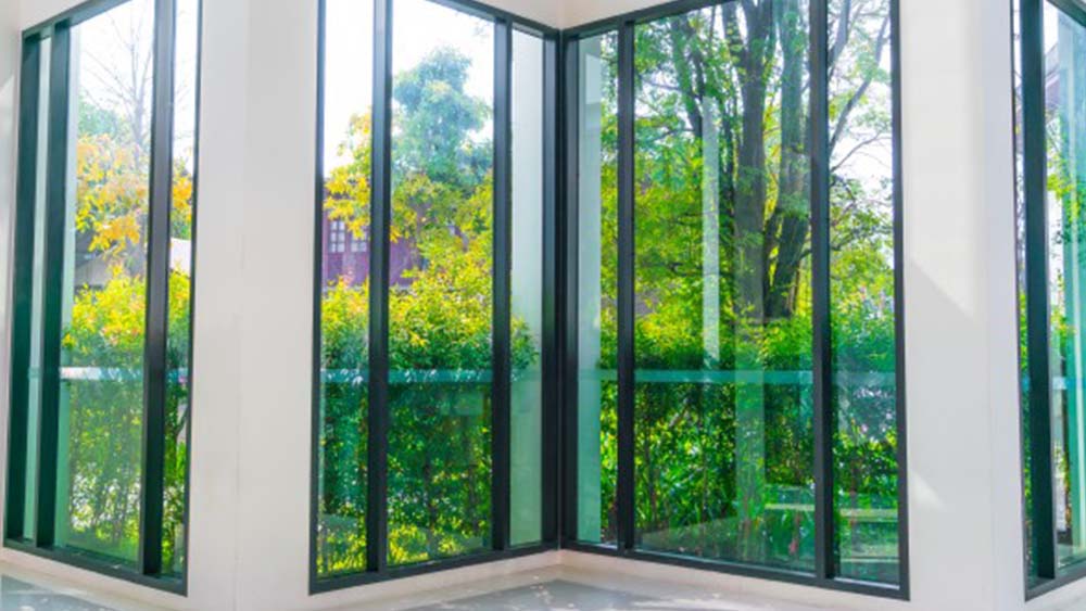 Smart energy efficient homes have good ventilation systems. large windows.