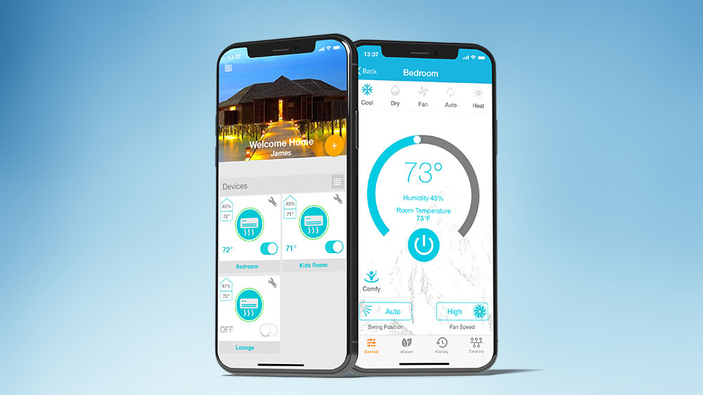 Control air conditioner with phone, how to control air conditioner with android phone for global control