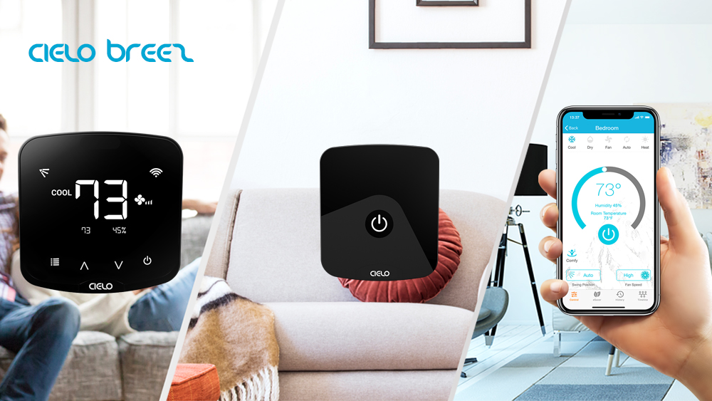 Cielo Breez smart AC controllers make air conditioner smart.