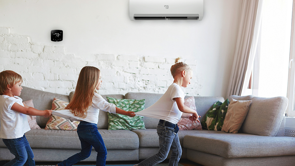 Control your air conditioner with WiFi using Cielo Breez.