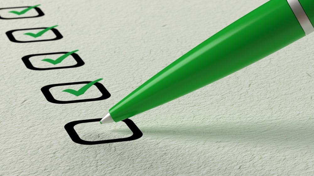 HVAC maintenance checklist.