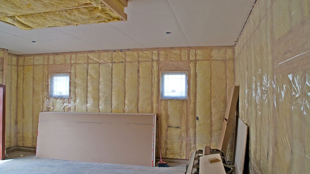 Garage insulation - Insulated garage walls