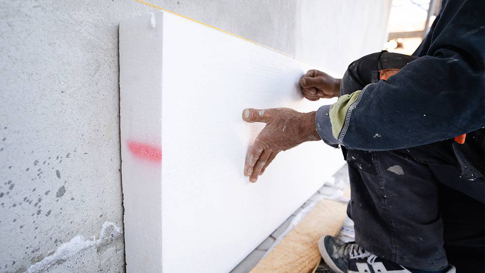 Foam board or rigid insulation