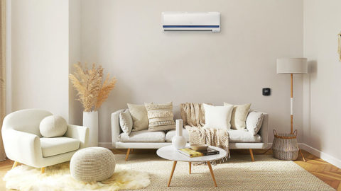 Cielo Breez plus paired with mini-split maintaining ideal room temperature and keeping heating bill in check